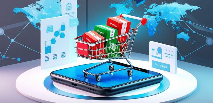 Integrated Online Shopping Cart with ERP & Geo-Tracking
