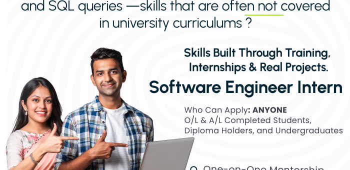 Software Engineering Internship Program | Hands-On Industry Training
