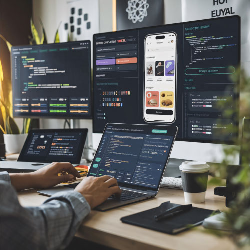 Full Stack Enterprise Application Development Services | D HELP HUB ...